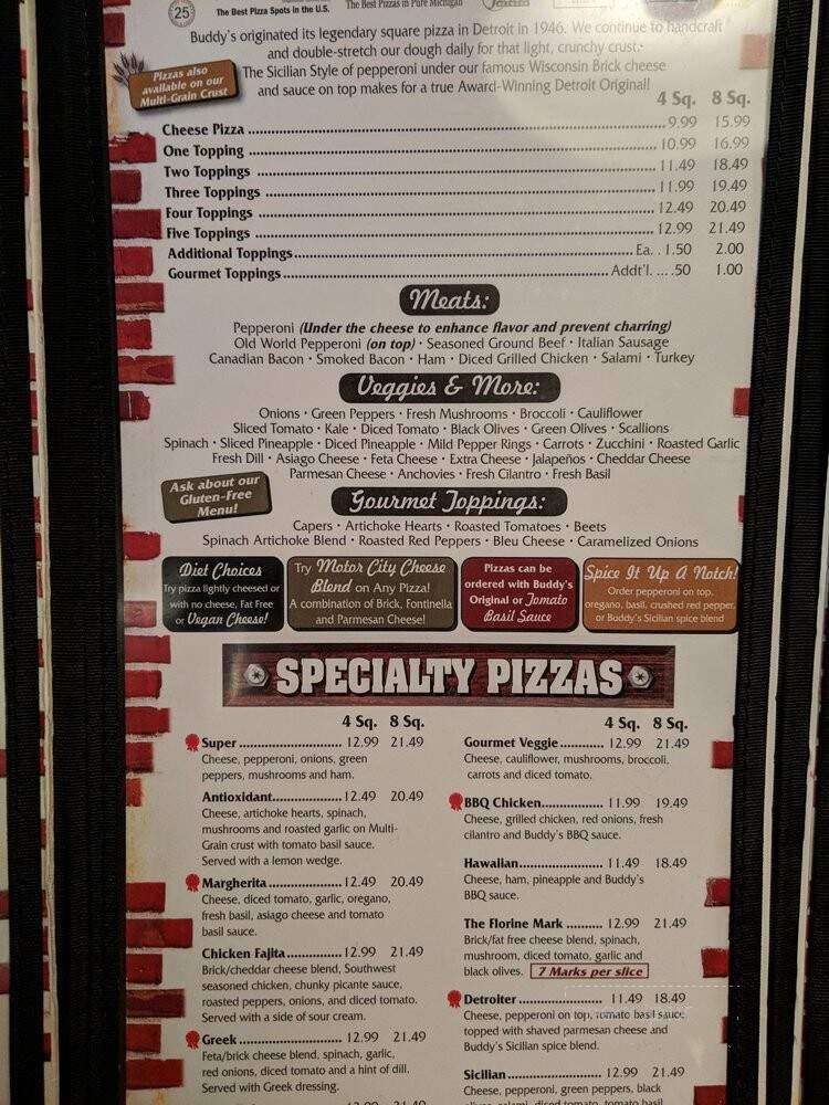 Buddy's Pizza - Farmington Hills, MI