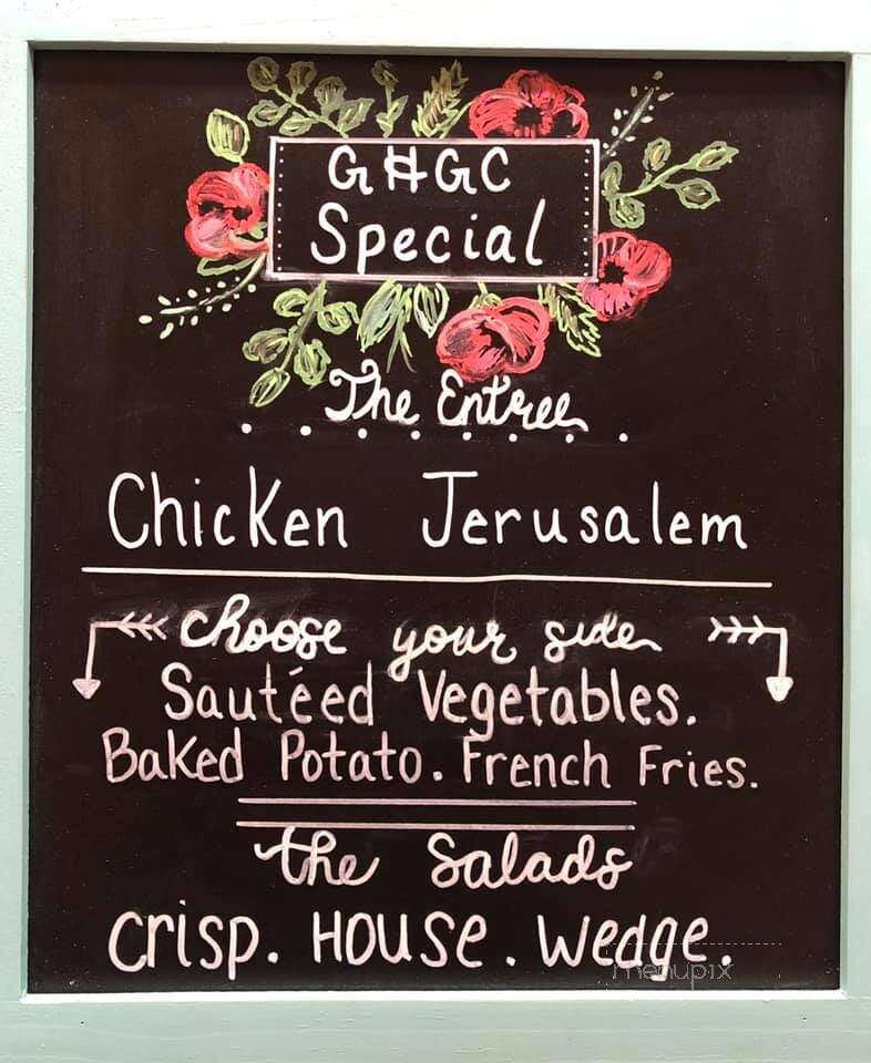 Green Hills Golf Club Restaurant - Mount Vernon, IL menu_pic