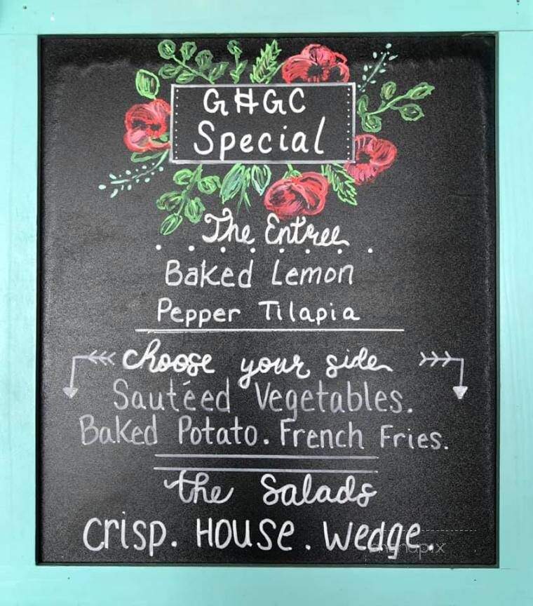 Green Hills Golf Club Restaurant - Mount Vernon, IL menu_pic