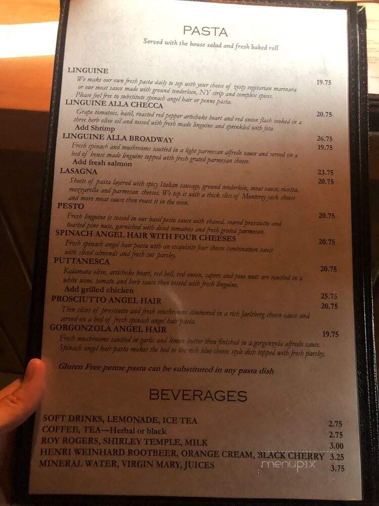 On Broadway - Helena, MT menu_pic
