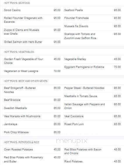 San Carlo Restaurant - Lyndhurst, NJ menu_pic