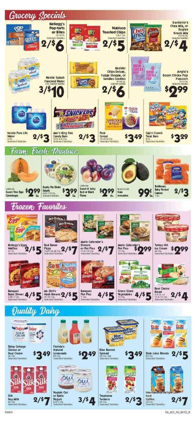 Save Mart - McGehee, AR menu_pic