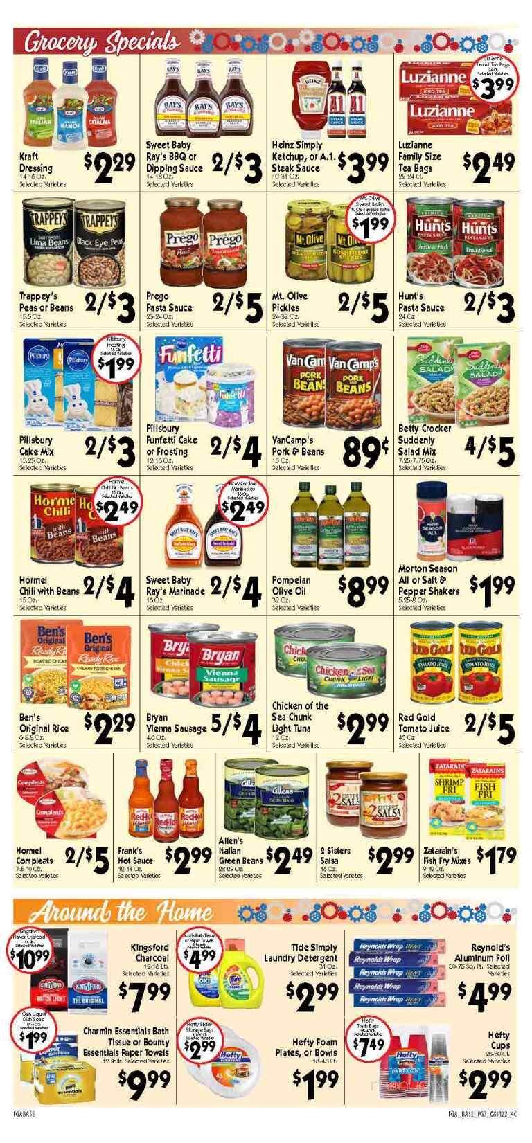 Save Mart - McGehee, AR menu_pic