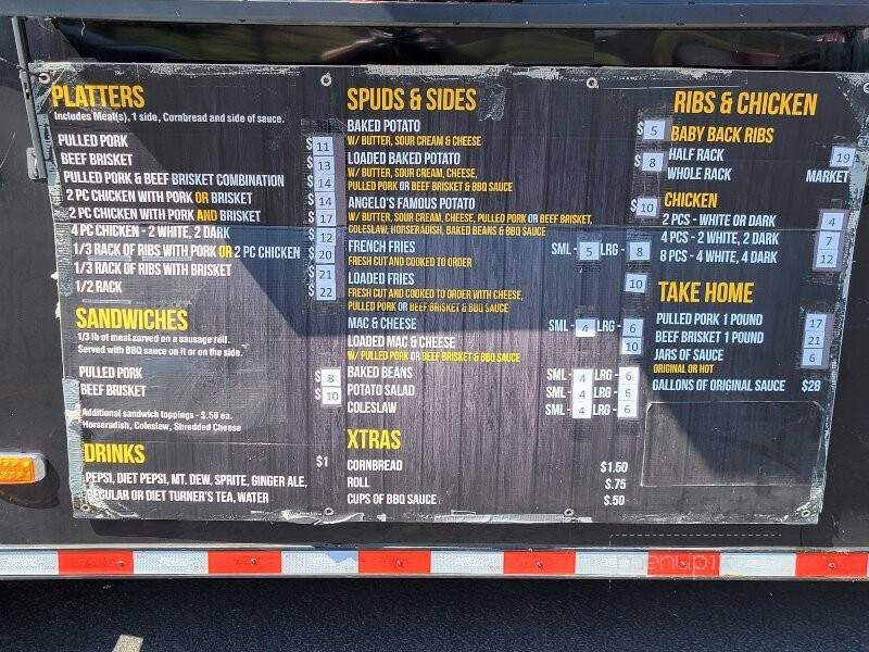 Poulich Pit BBQ - New Stanton, PA menu_pic