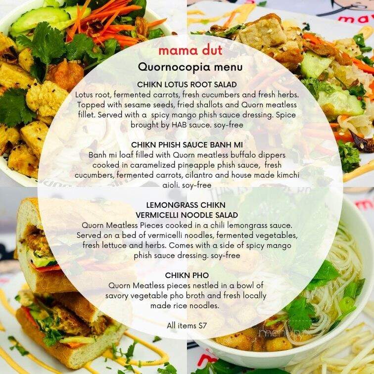 Mama Dut - Portland, OR menu_pic