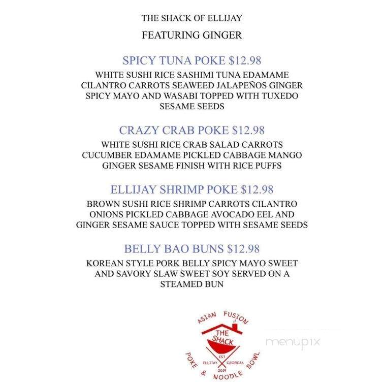 Talking Rock Brewery - Talking Rock, GA menu_pic