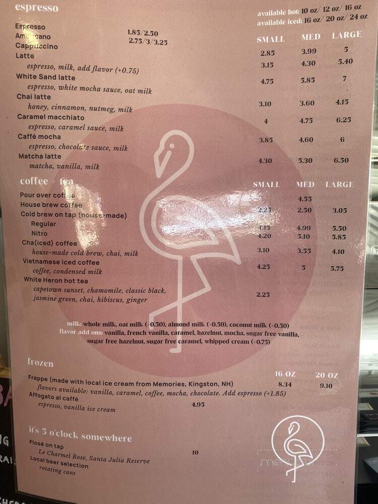 Flamingos Coffee Bar - Hampton, NH