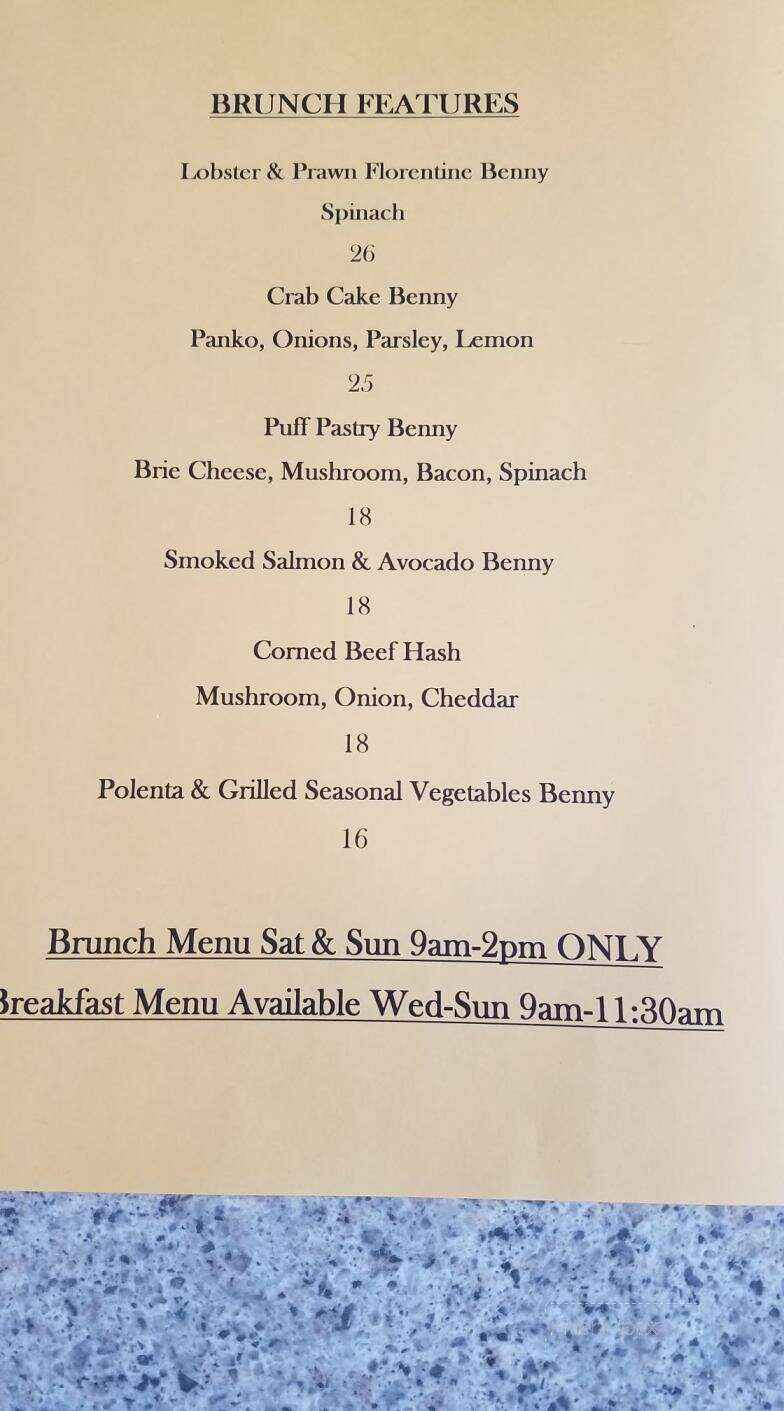 Beachside Kitchen Bar - Sechelt, BC menu_pic