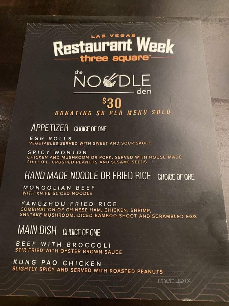 The Noodle Den - Las Vegas, NV