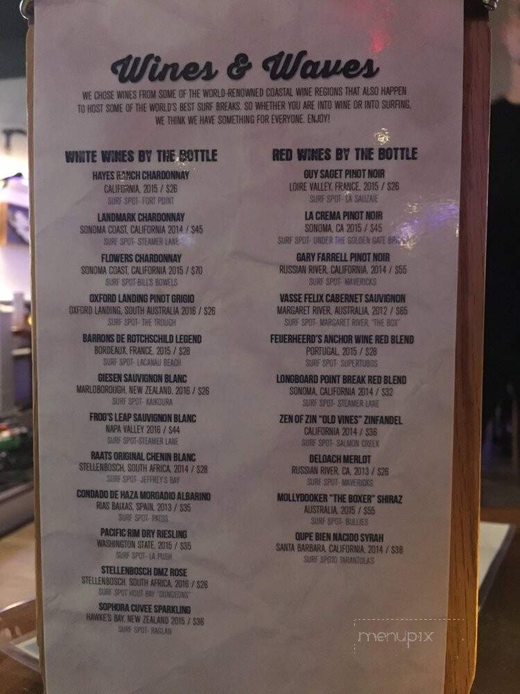 The Watering Hull - Stone Harbor, NJ menu_pic