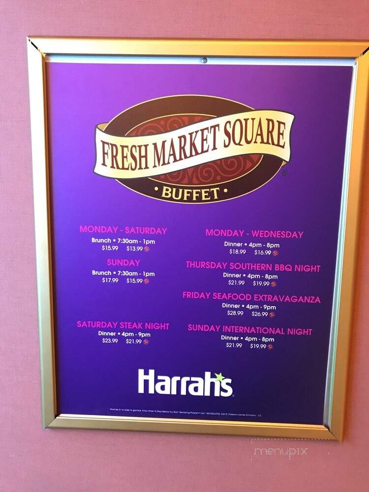 Fresh Market Square Buffet - Laughlin, NV menu_pic