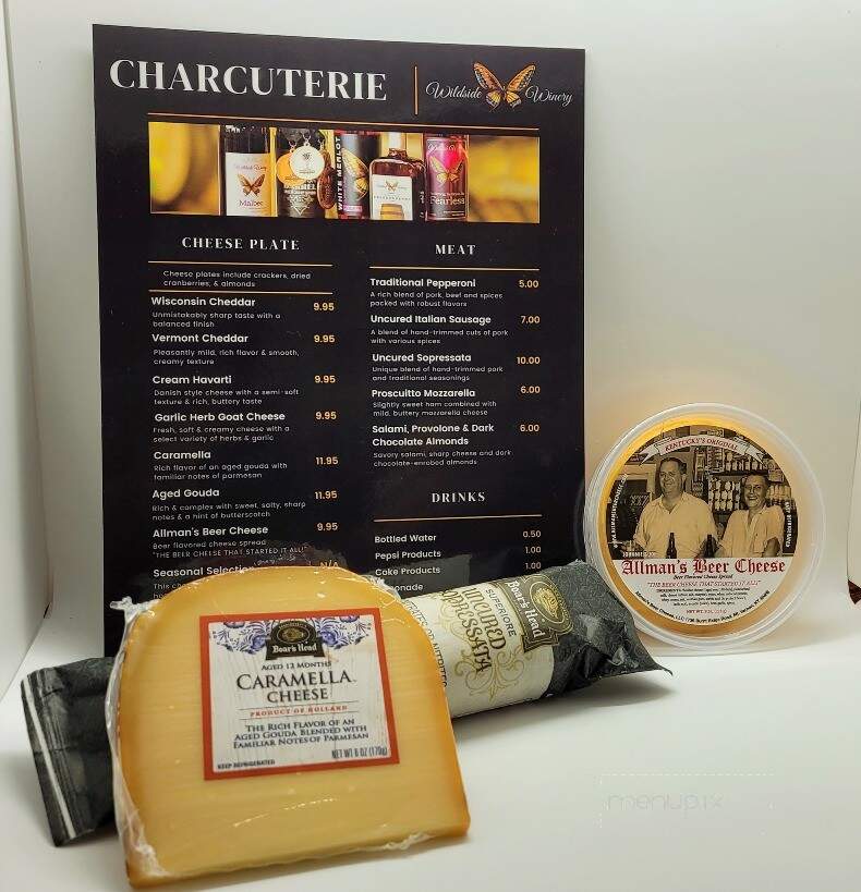 Wildside Winery - Versailles, KY menu_pic