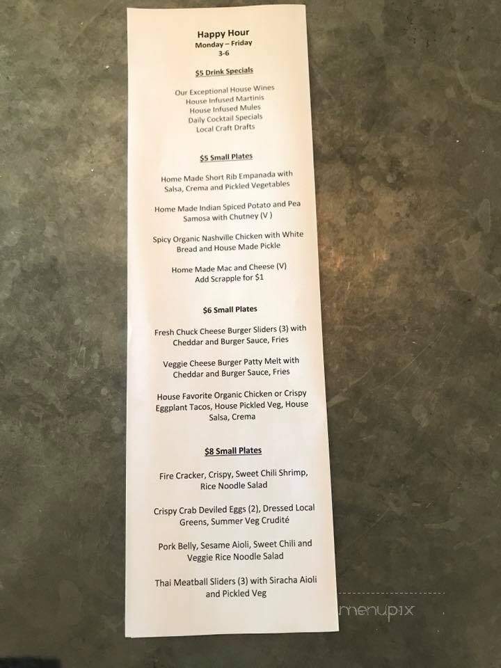 Blacksmith - Berlin, MD menu_pic
