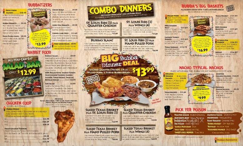 BubbaQues-BBQ - Chiefland, FL menu_pic