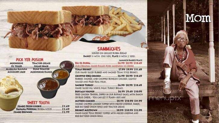 BubbaQues-BBQ - Chiefland, FL menu_pic