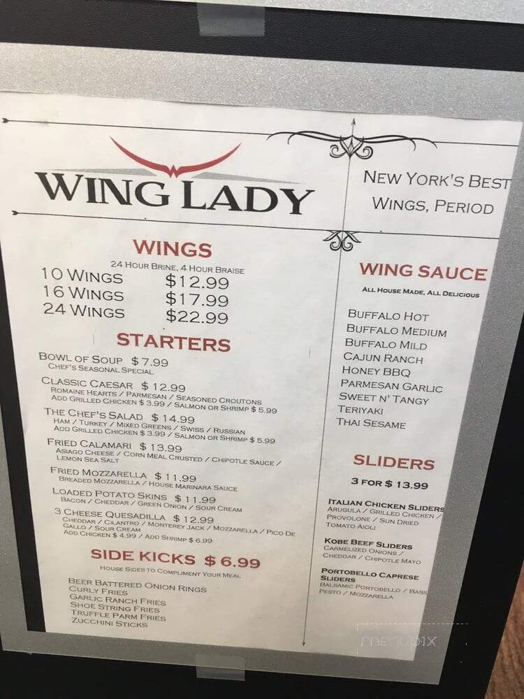 The Wing Lady - White Plains, NY