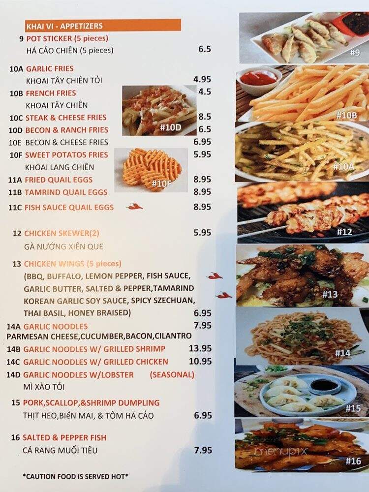 Pho Real & Grill - Tracy, CA menu_pic