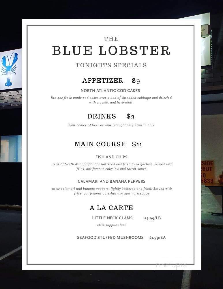 Blue Lobster - Berlin, CT