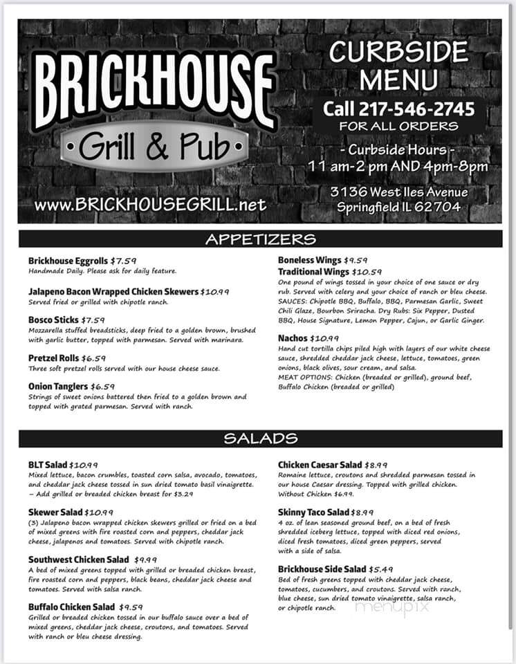 Brickhouse grill & pub - Springfield, IL