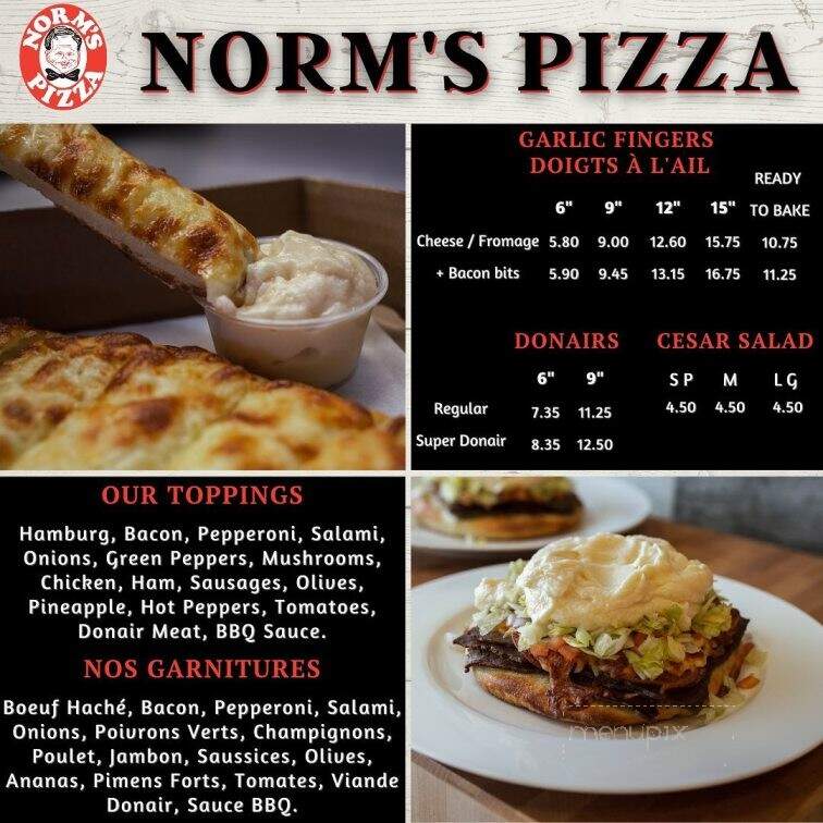 Norm's Pizza - Dieppe, NB