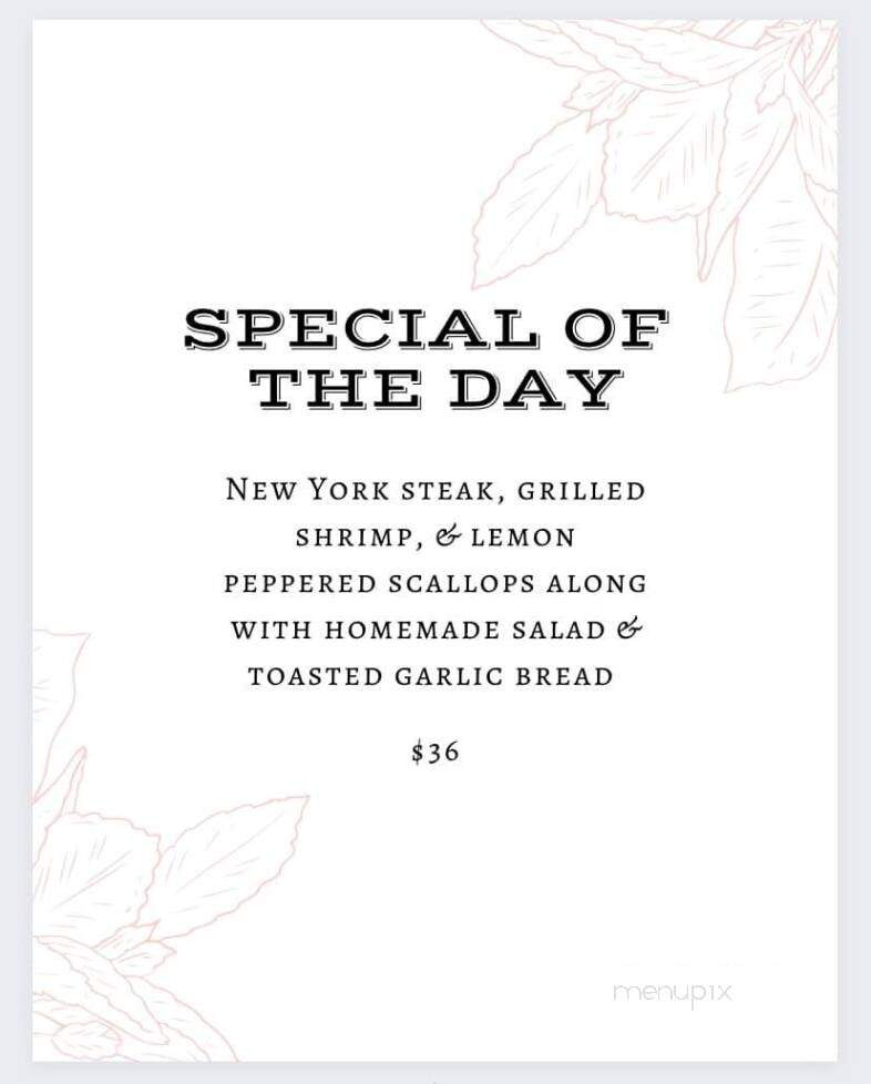 Market House Restaurant - Galena, IL menu_pic
