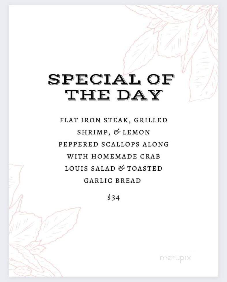 Market House Restaurant - Galena, IL menu_pic