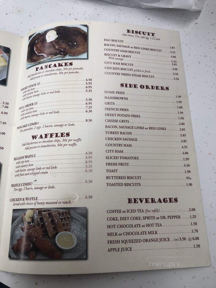 Murphy's Restaurant - Griffin, GA menu_pic