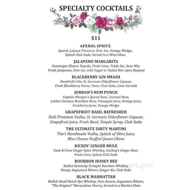 Mahwah Bar & Grill - Mahwah, NJ menu_pic