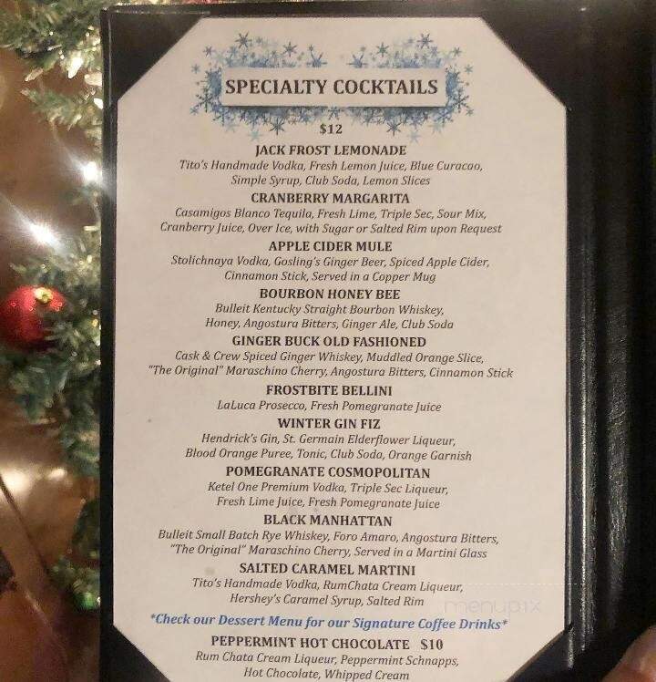 Mahwah Bar & Grill - Mahwah, NJ menu_pic