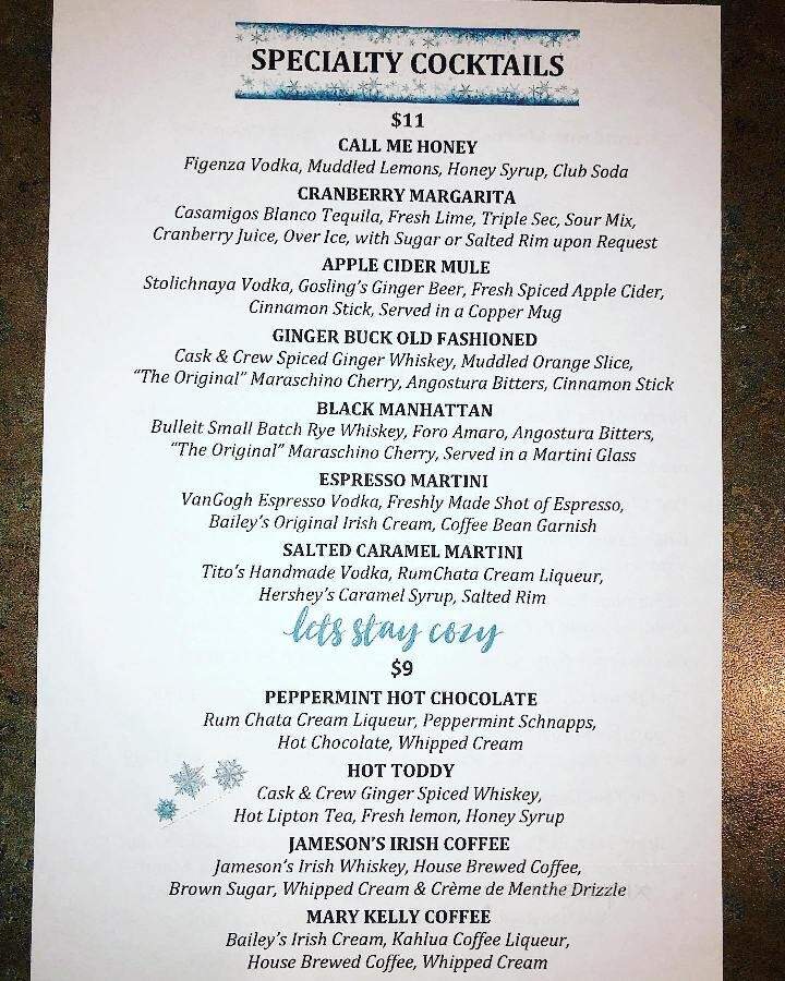 Mahwah Bar & Grill - Mahwah, NJ menu_pic