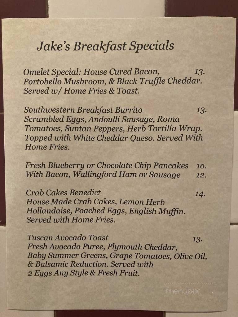 Jake's Pizza Place - Londonderry, VT