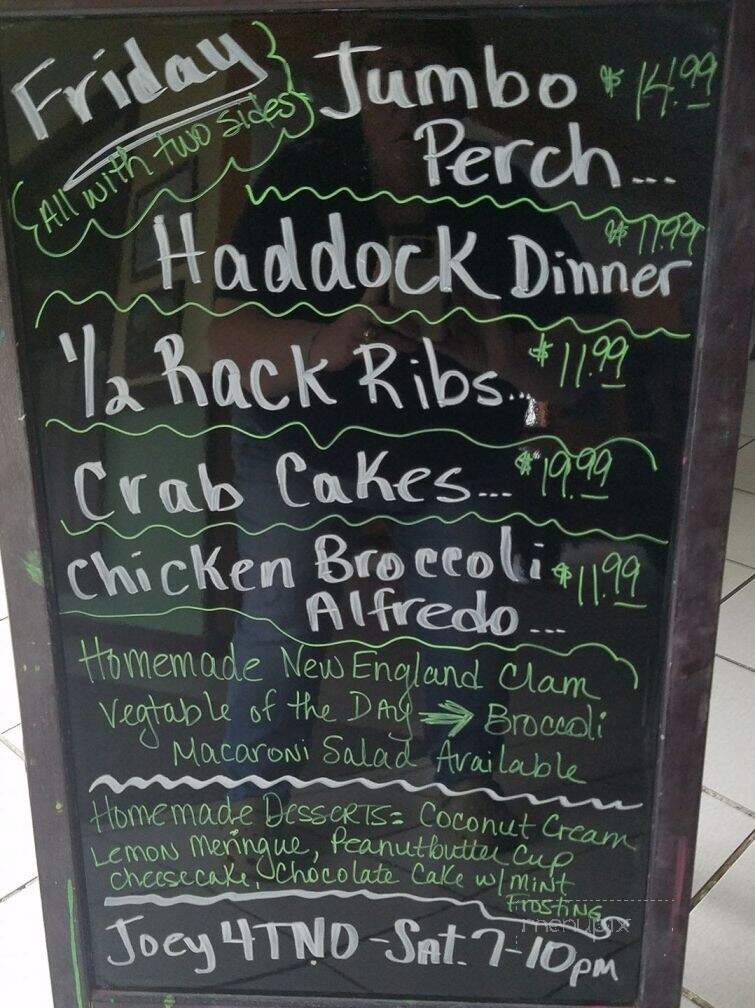 Turtle Cove Resort & Marina - Sterling, NY menu_pic
