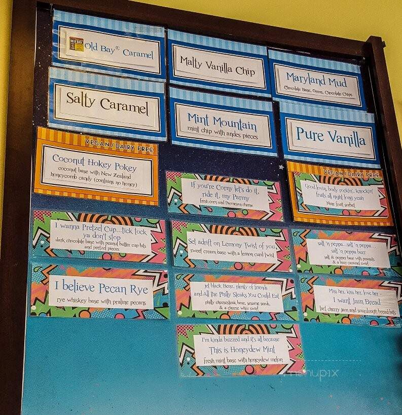 The Charmery - Columbia, MD menu_pic