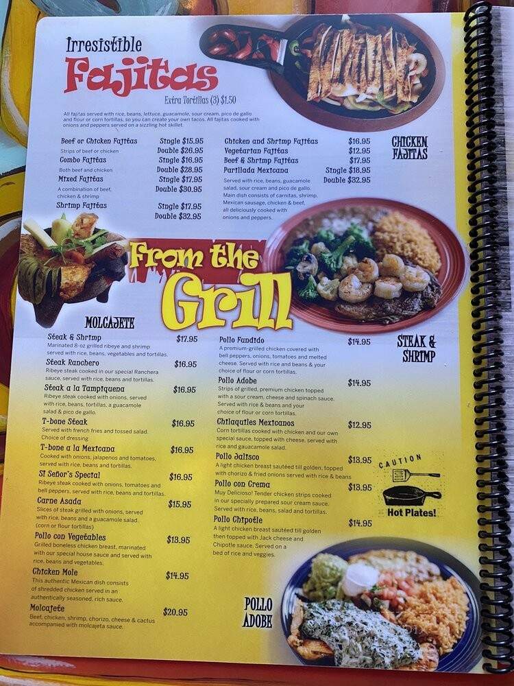 Si Senor Mexican Bar & Grill - Eldon, MO menu_pic