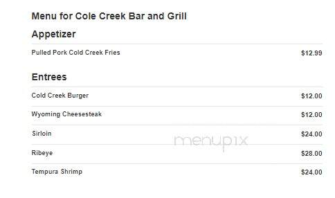 Cole Creek Bar & Grill - Casper, WY