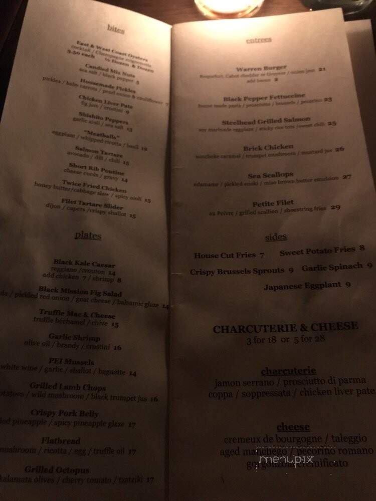 The Otheroom - New York, NY menu_pic