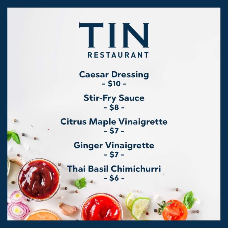 Tin Mill Restaurant - Uxbridge, ON menu_pic