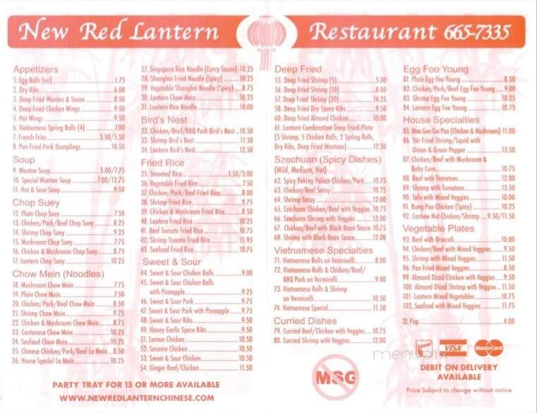 New Red Lantern Inn - Saskatoon, SK