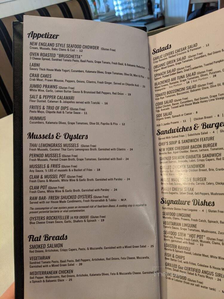 Five Doors Down Steak and Seafood - White Rock, BC menu_pic