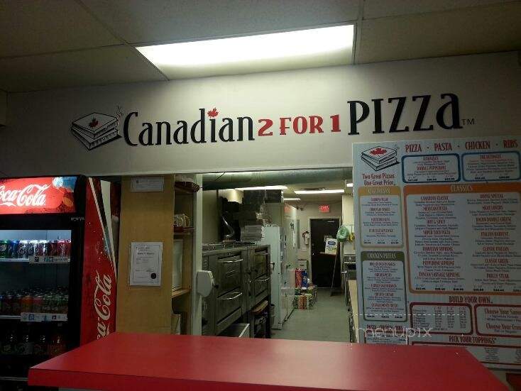 Canadian 2 for 1 Pizza - Armstrong, BC