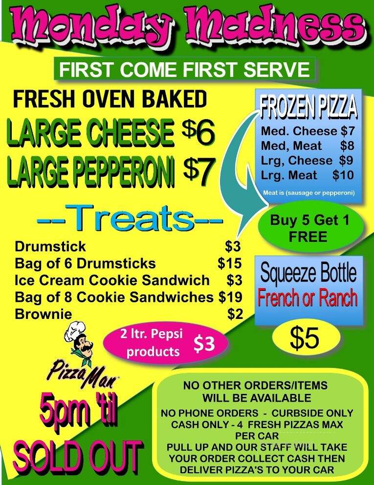 Ice Cream Man - Litchfield, IL menu_pic