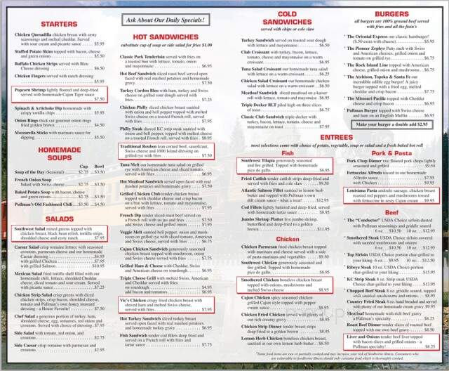 Pullman Place - Leavenworth, KS menu_pic
