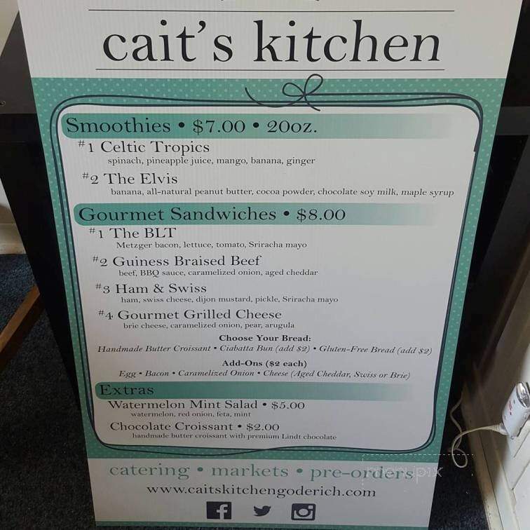 Cait's Cafe - Goderich, ON