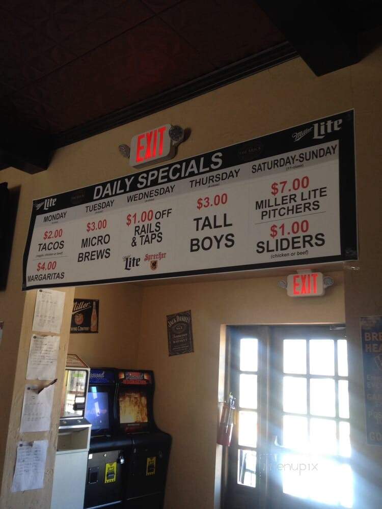 The Brick Pub & Grill - Glendale, WI menu_pic