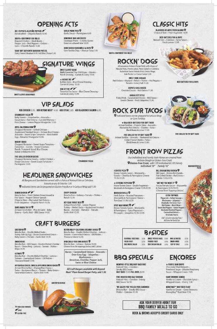 Rock & Brews - Chesterfield, MO menu_pic