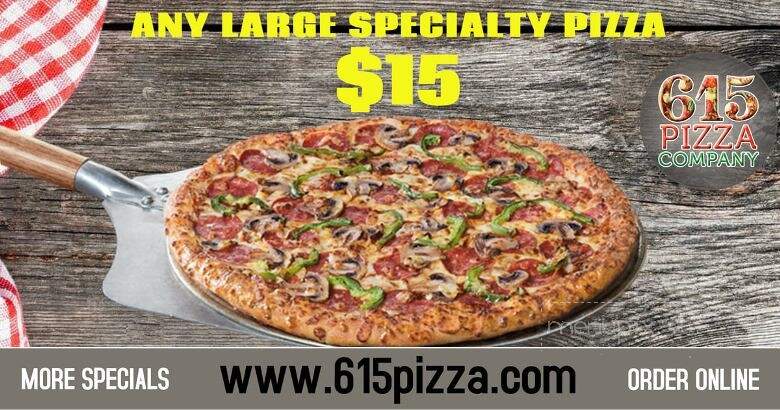 615 Pizza - Lebanon, TN menu_pic
