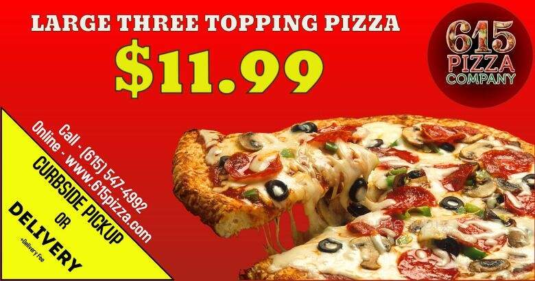 615 Pizza - Lebanon, TN menu_pic