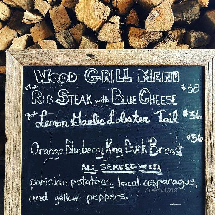 Scheuermann Vineyard and Winery - Westport, ON menu_pic