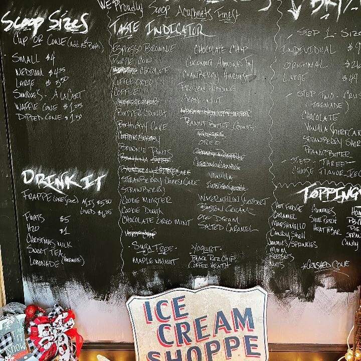 Gone Country Creamery - Wareham, MA menu_pic