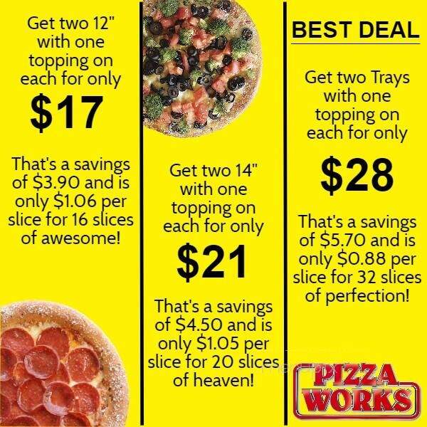 Pizza Works - Hubbard, OH menu_pic